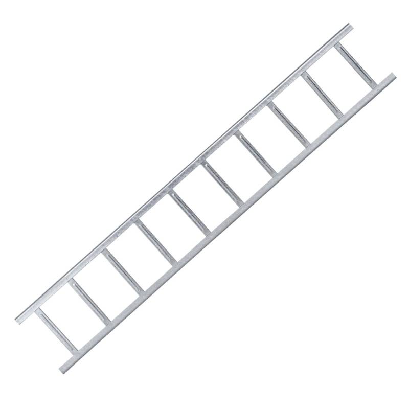 Daprona Schneefanggitter 120cm Stahl Silber Schneeschutz Am Dach von DAPRONA