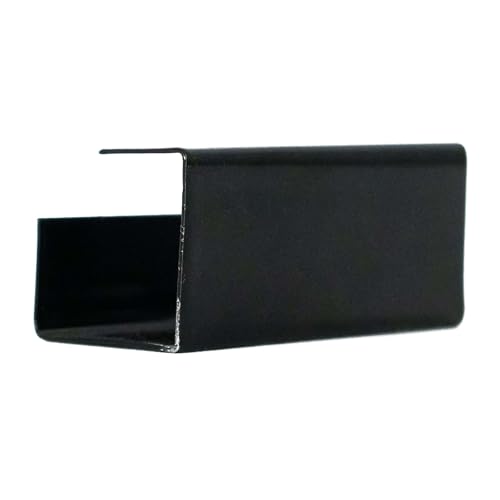 DAPRONA Schneefanggitter Verbinder, Schneefang, Schneeschutz 5cm Schwarz Verbinden von mehreren Schneefanggittern, TÜV Rheinland zertifiert von DAPRONA