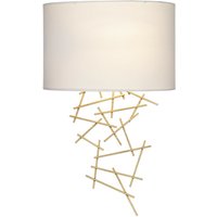 Cevero Goldfarbene Designer-Wandleuchte mit Schirm von DAR LIGHTING