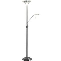 Dar montana - Stehlampe Satin Chrome von DAR LIGHTING