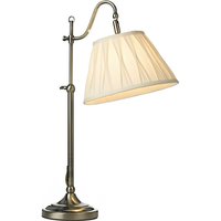 Dar suffolk - Task Table Lamp Rise & Fall Antik Messing komplett mit Shade SUF1033 von DAR LIGHTING