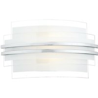 Dar Lighting - dar sector - Double Trim led Wandleuchte Klein von DAR LIGHTING