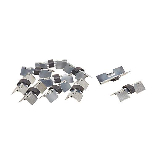 Hardware-Scharniere, Hardware, 10 Stück, für Schrank, Schublade, Schrank, Box, Mini-Tür, Fenster, Schublade, Stoßscharniere, Silberfarben Hardware-Scharniere, Hardware, 10 Stück, für Schrank, Schublade, Schrank, Box, Mini-Tür, Fenster, Schublade, Stoßscharniere, Silberfarben von DARANCA
