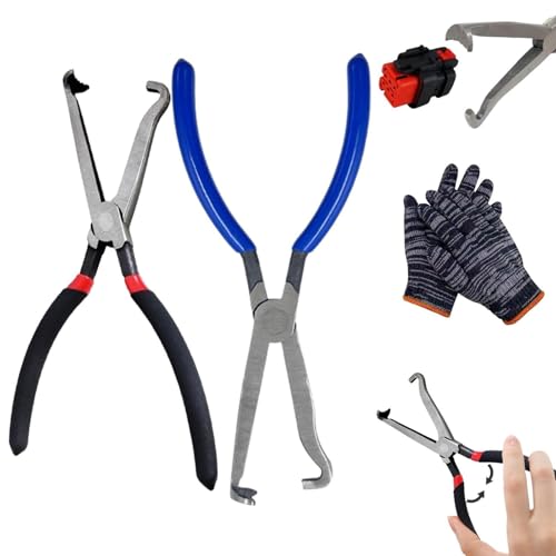 Elektrische Trennzange 60 Grad, Kfz-Anschlusswerkzeug for die Reparatur von Autosensoren – Isoliertes und langlebiges Design(Black) von DARBCGH