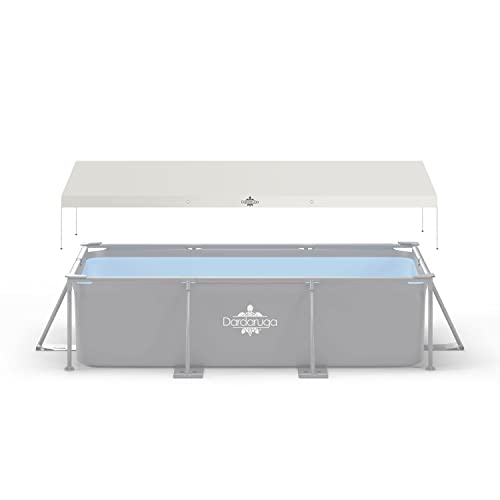 DARDARUGA Abdeckung für Pool, Erde, rechteckig, 300 x 200 cm, Befestigungsringe und Seile, inklusive UV-Schutz, Loch in der Mitte zur Vermeidung von Wasser DARDARUGA Abdeckung für Pool, Erde, rechteckig, 300 x 200 cm, Befestigungsringe und Seile, inklusive UV-Schutz, Loch in der Mitte zur Vermeidung von Wasser von DARDARUGA