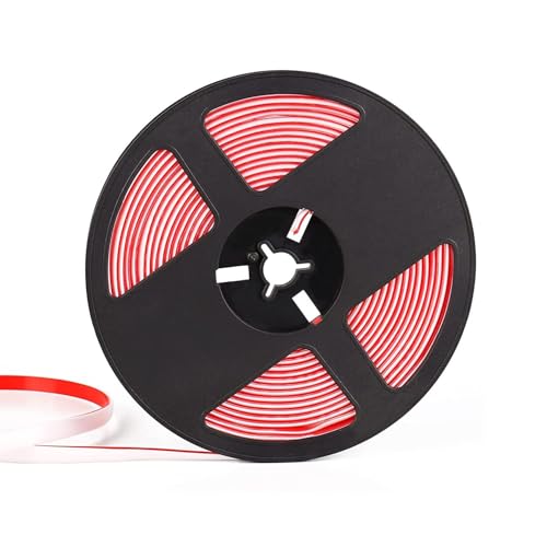 DARENYI Flexible Zierleisten Selbstklebend 6cm Wasserdicht Wandleiste Fliesenkantenleiste Zierleiste Selbstklebend für Wandkanten, Schrankkanten, Abschlussleiste, Deckenkanten (Weiß) von DARENYI