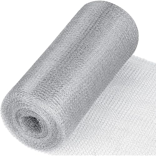 DARENYI Drahtgitter Feinmaschig Wire Mesh Edelstahl Maschendraht Schädlingsschutzgitter Nagetiersicher Mesh Mäusegitter für den BAU von Löchern und Schädlingsbekämpfungsnetzen (6M x 20CM) von DARENYI