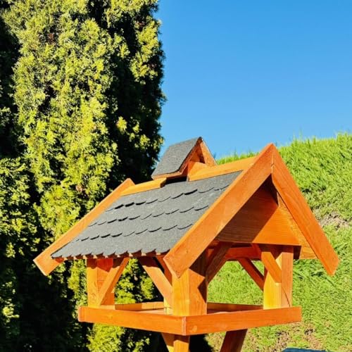 DARLUX Rechteckiges Vogel Futter Haus XL Futterstelle Vogelhaus Braun/Schwarz DARLUX Rechteckiges Vogel Futter Haus XL Futterstelle Vogelhaus Braun/Schwarz von DARLUX