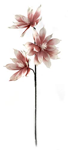 DARO DEKO Kunstblume 100cm Magnolie spitz in alt-rosa 1 Stück von DARO DEKO