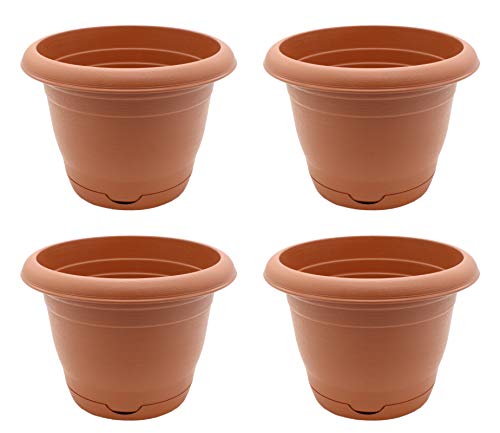 DARO DEKO Kunststoff Blumentopf 4 Stück 7,5 L - Terra DARO DEKO Kunststoff Blumentopf 4 Stück 7,5 L - Terra von DARO DEKO