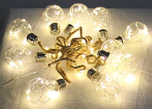 DARO DEKO Lichterkette Glühbirnen 100 LED 3m von DARO DEKO