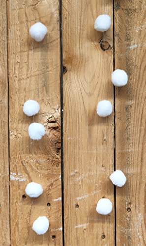 DARO DEKO Schneeball Girlande 180cm - Schneekugel Christbaumschmuck von DARO DEKO