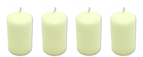 DARO DEKO Stumpenkerze Säulenkerze Creme Ø 7 x 7,5cm - 4 Stück DARO DEKO Stumpenkerze Säulenkerze Creme Ø 7 x 7,5cm - 4 Stück von DARO DEKO