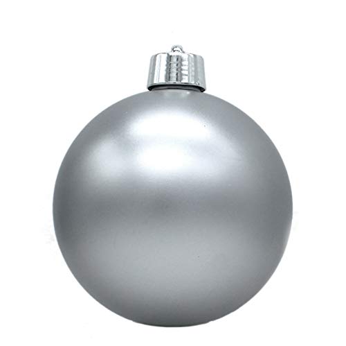 DARO DEKO Weihnachts-Kugel XXL Ø 20cm - 1 Stück Silber matt von DARO DEKO