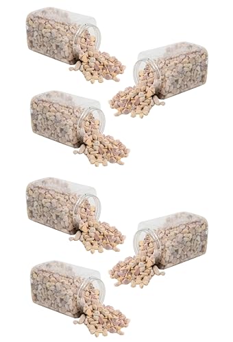 Deko Steine pfirsich 1-2cm 2kg - 6 Stück Garten Dekoration Basteln Vase Streudeko Kiesel Deko Steine pfirsich 1-2cm 2kg - 6 Stück Garten Dekoration Basteln Vase Streudeko Kiesel von DARO DEKO