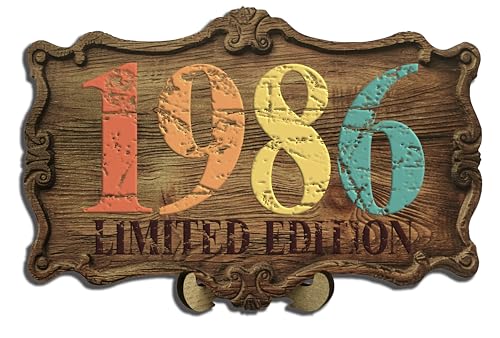 DARO Design - 38 Geburtstag Frauen & Männer - Originelle Geldgeschenke Geburtstag 38 Wandbild und Ständer - Holz-Schild Gästebuch - Geschenke zum 38. Geburtstag Mann Frau Deko - Geburtsjahr 1986 DARO Design - 38 Geburtstag Frauen & Männer - Originelle Geldgeschenke Geburtstag 38 Wandbild und Ständer - Holz-Schild Gästebuch - Geschenke zum 38. Geburtstag Mann Frau Deko - Geburtsjahr 1986 von DARO Design