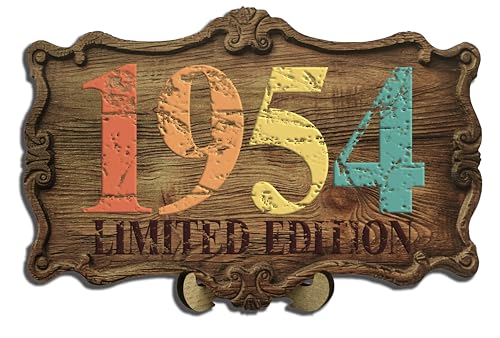 DARO Design - 70 Geburtstag Frauen & Männer - Originelle Geldgeschenke Geburtstag 70 Wandbild und Ständer - Holz-Schild Gästebuch - Geschenke zum 70. Geburtstag Mann Frau Deko - Geburtsjahr 1954 DARO Design - 70 Geburtstag Frauen & Männer - Originelle Geldgeschenke Geburtstag 70 Wandbild und Ständer - Holz-Schild Gästebuch - Geschenke zum 70. Geburtstag Mann Frau Deko - Geburtsjahr 1954 von DARO Design