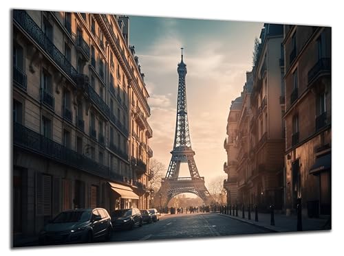 DARO Design - Wand-Bild 6mm HDF 30x20 cm Paris - Wand-Deko Bilder Wohnzimmer von DARO Design