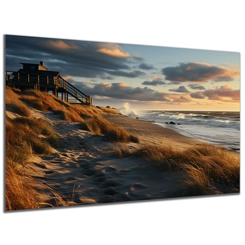 DARO Design - Wand-Bild auf 6mm HDF 70x50cm Düne im Abendrot - Wand-Deko Bilder Geschenk DARO Design - Wand-Bild auf 6mm HDF 70x50cm Düne im Abendrot - Wand-Deko Bilder Geschenk von DARO Design