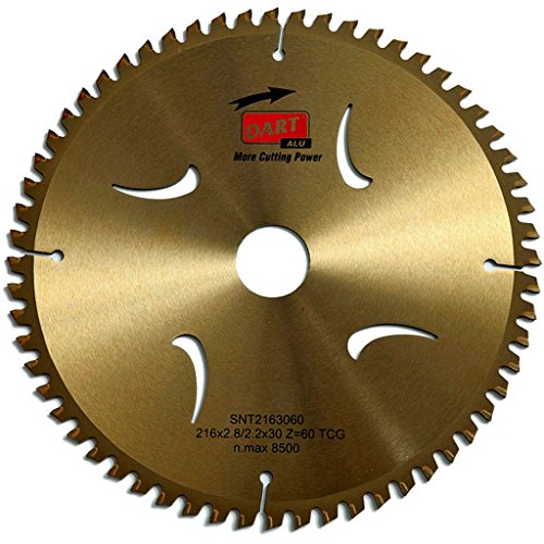 DART Gold Neg Holzsägeblatt, 250 mm x 30 B x 60 Z von DART