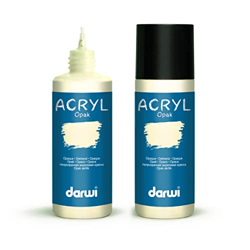DARWI - DA0220080015C - Un flacon de Peinture Acrylique Opaque - Coloris Ivoire - 80 ML DARWI - DA0220080015C - Un flacon de Peinture Acrylique Opaque - Coloris Ivoire - 80 ML von DARWI