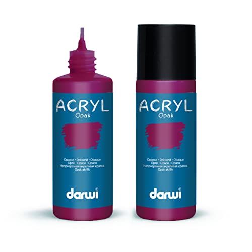 DARWI - DA0220080411C - Un flacon de Peinture Acrylique Opaque - Coloris Bordeaux - 80 ML DARWI - DA0220080411C - Un flacon de Peinture Acrylique Opaque - Coloris Bordeaux - 80 ML von DARWI