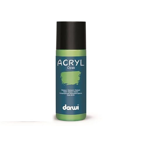 DARWI - DA0220080611C - Un flacon de Peinture Acrylique Opaque - Coloris Vert clair - 80 ML DARWI - DA0220080611C - Un flacon de Peinture Acrylique Opaque - Coloris Vert clair - 80 ML von DARWI