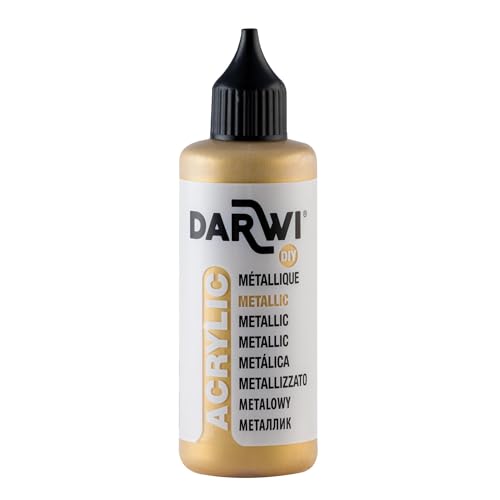 DARWI - DA0230080050C - Un flacon de Peinture Acrylique Métallique - Coloris Orange - 80 ML DARWI - DA0230080050C - Un flacon de Peinture Acrylique Métallique - Coloris Orange - 80 ML von DARWI