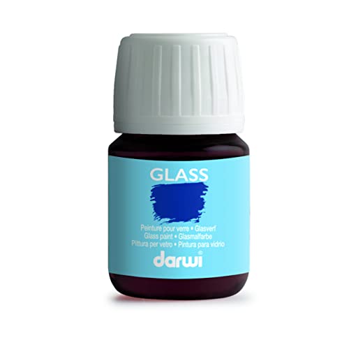 DARWI - DA0700030420C - Un flacon de Peinture Sur Verre - Coloris Carmin - 30 ML - DARWI GLASS von DARWI