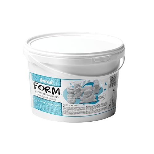 Darwi - DA0903000000C - Un Seau de Plâtre de Moulage - séchage à l'air Libre - Autodurcissant - Couleur Blanche - 3 KGS - Pour Enfants Form 3 KGS von DARWI