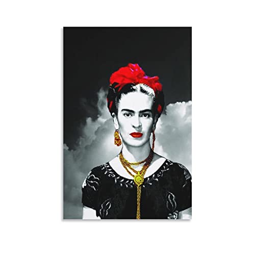 DARXGB Bild Auf Leinwand 50x70cm Frida Kahlo-356 Poster Wohnzimmer Schlafzimmer Malerei Kunstwerk Kein Rahmen von DARXGB