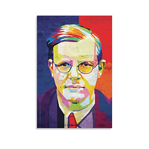 DARXGB Leinwand Bilder 50x70cm Dietrich Bonhoeffer Poster, Raumdekoration für Teenager, Mädchen, Wandgemälde, Heimdekoration, Küche Kein Rahmen von DARXGB