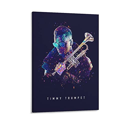Foto Auf Leinwand 60x90cm Timmy Trumpet DJ Singer Art Poster und Wall Art Picture Print Modernes Familienzimmer Dekor Kein Rahmen von DARXGB