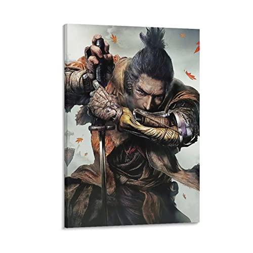 Poster und Drucke 60x90cm Sekiro Shadows Spiel Poster und Wandkunst Modernes Familienzimmer Dekor Kein Rahmen von DARXGB