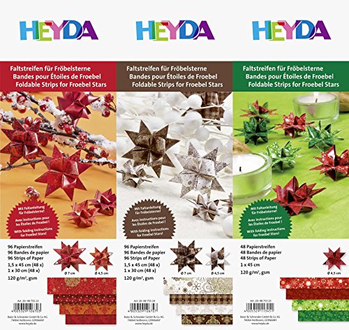 DAS Produkt Weihnachts-Origamipapier, 3er-Set von ROTH