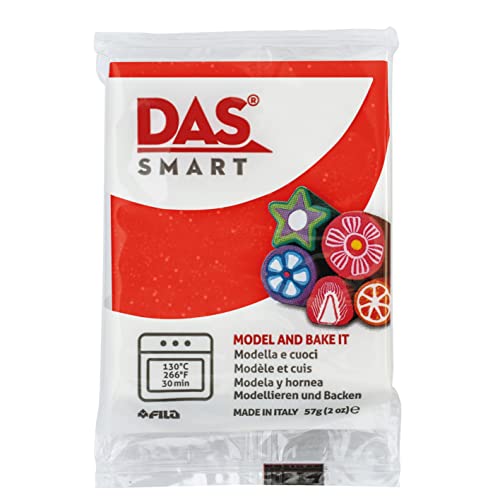 DAS Smart 3213 02, Rot Glitzer, (2x 28,5g) von DAS