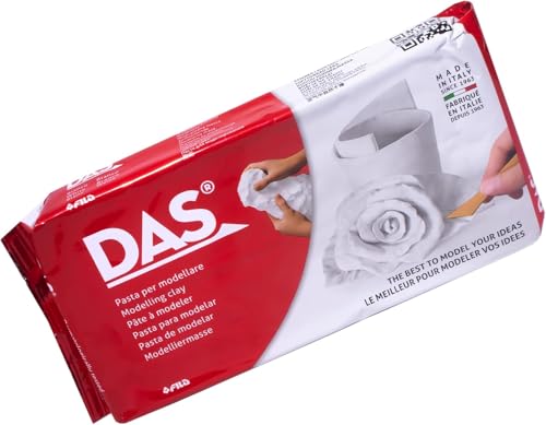 DAS, lufttrocknende Modelliermasse, 1 kg, Weiß DAS, lufttrocknende Modelliermasse, 1 kg, Weiß von DAS