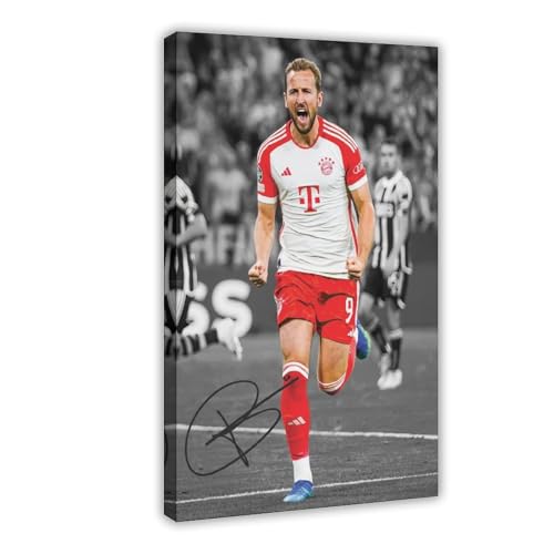 Harry Kane Leinwandposter Schlafzimmer Dekor 60 x 90 cm Harry Kane Leinwandposter Schlafzimmer Dekor 60 x 90 cm von DASEQ