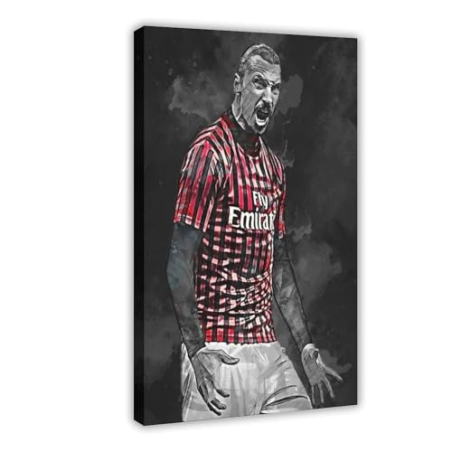 Zlatan Ibrahimovic 5 Leinwandposter Schlafzimmer Dekor 60 x 90 cm Zlatan Ibrahimovic 5 Leinwandposter Schlafzimmer Dekor 60 x 90 cm von DASEQ