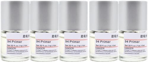 DASHIELL 5St Auto-Haftvermittler, Primer Adhesive 94, 10 Ml Kunststoffreparatur-Haftvermittler, Instant Automotive Tape Primer Mit Filzspitze Applikator, Haltbares Haftvermittler Klebeband Für Auto DASHIELL 5St Auto-Haftvermittler, Primer Adhesive 94, 10 Ml Kunststoffreparatur-Haftvermittler, Instant Automotive Tape Primer Mit Filzspitze Applikator, Haltbares Haftvermittler Klebeband Für Auto von DASHIELL