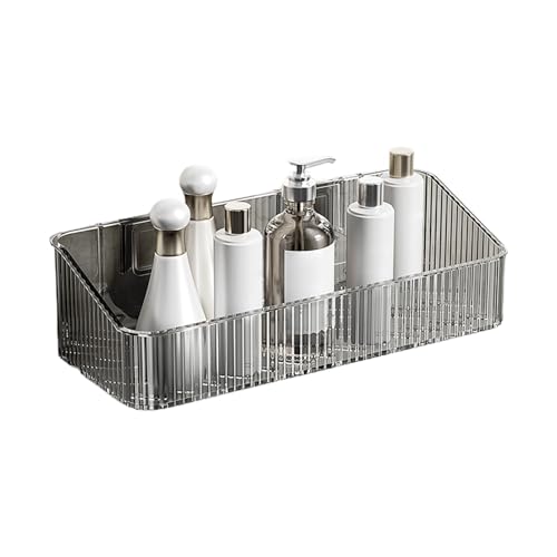 DASHIELL Duschablage Ohne Bohren Selbstklebend Badregal Wand Montiert Duschregal Duschkorb Badezimmer Organizer Badregal Schnell Trocknende Duschkörbe Shampoo Halterung Für Dusche Küche Bathroom von DASHIELL
