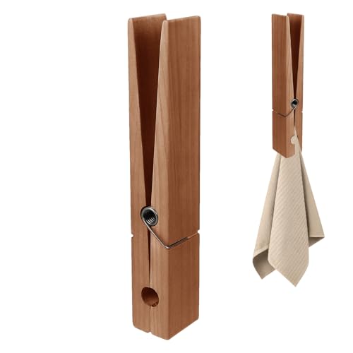 DASHIELL Wäscheklammer, Riesiger -Wäscheklammer-Handtuchhalter, Große Badezimmer-Handtuchhalter-Clips Mit Feder-Kleiderklammern Mit Kleber Für Wand, Badezimmer, Waschküche, Kinderzimmer, Küche DASHIELL Wäscheklammer, Riesiger -Wäscheklammer-Handtuchhalter, Große Badezimmer-Handtuchhalter-Clips Mit Feder-Kleiderklammern Mit Kleber Für Wand, Badezimmer, Waschküche, Kinderzimmer, Küche von DASHIELL