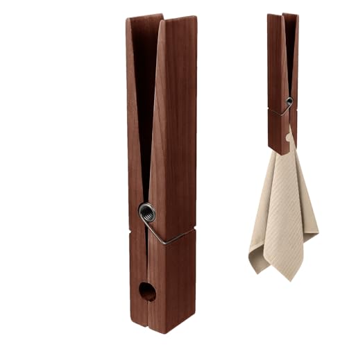 DASHIELL Wäscheklammer, Riesiger -Wäscheklammer-Handtuchhalter, Große Badezimmer-Handtuchhalter-Clips Mit Feder-Kleiderklammern Mit Kleber Für Wand, Badezimmer, Waschküche, Kinderzimmer, Küche DASHIELL Wäscheklammer, Riesiger -Wäscheklammer-Handtuchhalter, Große Badezimmer-Handtuchhalter-Clips Mit Feder-Kleiderklammern Mit Kleber Für Wand, Badezimmer, Waschküche, Kinderzimmer, Küche von DASHIELL