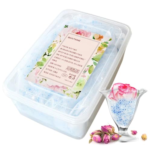 DASIAUTOEM 1.0 KG Kieselgelblüten Silica Gel Blumen Trocknen Trockenmittel, Silikat Trockenmittel Kieselgel zum Trocknen von Blumen Silica Gel Regenerierbar mit Pinsel und Notenpapier von DASIAUTOEM