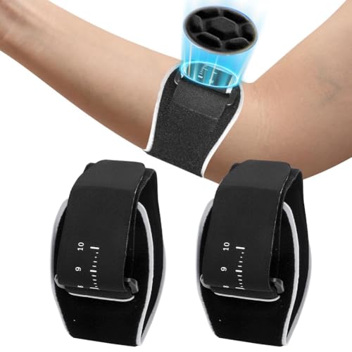 DASIAUTOEM Ellenbogenbandage Tennisarm Bandage, Golferarm Bandage, Kraftsport Ellenbogenbandage Männer Damen, Kraftsport im Gym, Kompression Armbandage Ellbogen Manschette von DASIAUTOEM