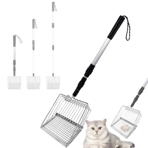 DASIAUTOEM Hühnerstall Zubehör, Hühnerstall Reinigungswerkzeug Holzgriff Mist Huhn Schwerlast Zubehör Stall Schaufel für Hühnerstall Trennung von KOT und Schutt von Sand Hühnerstreu Schaufel Zubehör von DASIAUTOEM