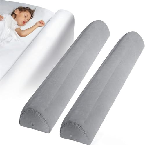 DASIAUTOEM Rausfallschutz Bett, 2er Pack Bettschutzgitter für Kinder, Aufblasbares Bettgitter Rausfallschutz mit Handpumpe, für Baby Ältere Erwachsene, für Unterwegs, Doppelbetten und Klappbetten DASIAUTOEM Rausfallschutz Bett, 2er Pack Bettschutzgitter für Kinder, Aufblasbares Bettgitter Rausfallschutz mit Handpumpe, für Baby Ältere Erwachsene, für Unterwegs, Doppelbetten und Klappbetten von DASIAUTOEM