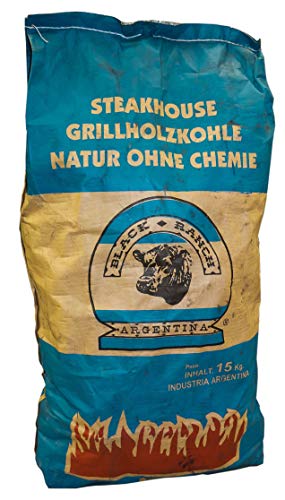 Black Ranch Restaurant Steakhaus Argentinische Holzkohle 15 kg von DAT