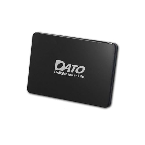DATO 1 TB SSD 2,5 Zoll SATA III internes Solid-State-Laufwerk, 3D-NAND, SLC-Cache, bis zu 535/500 MB/s, kompatibel mit Laptop und PC-Desktop von DATO