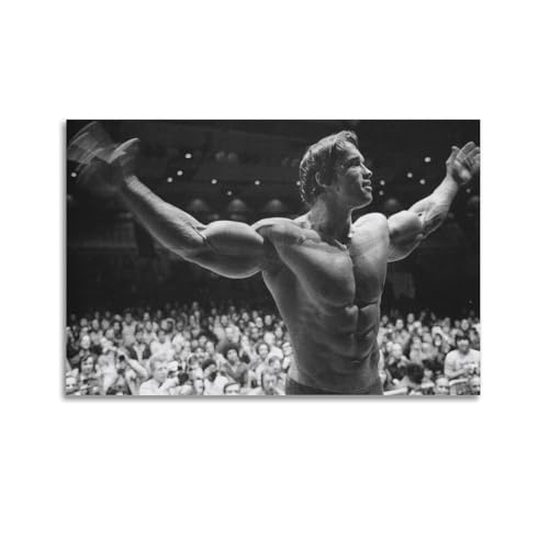 DATOZA Arnold Schwarzenegger Conquer Art Poster Poster Dekorative Malerei Leinwand Wandkunst Wohnzimmer Poster Schlafzimmer Malerei,Wandkunst Bilddruck Moderne Familienzimmer Dekor 12x18inch(30x45cm) von DATOZA